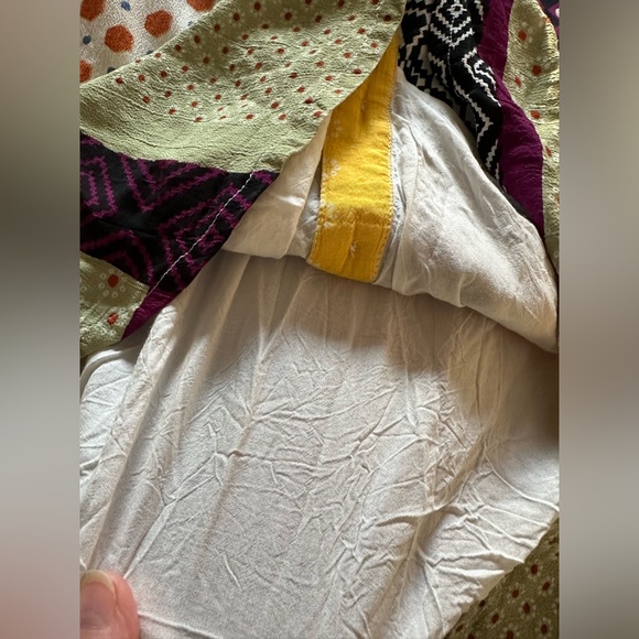 Anthropologie Everyway Shirt Dress Sleeveless Patchwork Collared Button - Picture 6 of 15